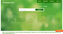 Desktop Screenshot of hinamachinerycentre.com